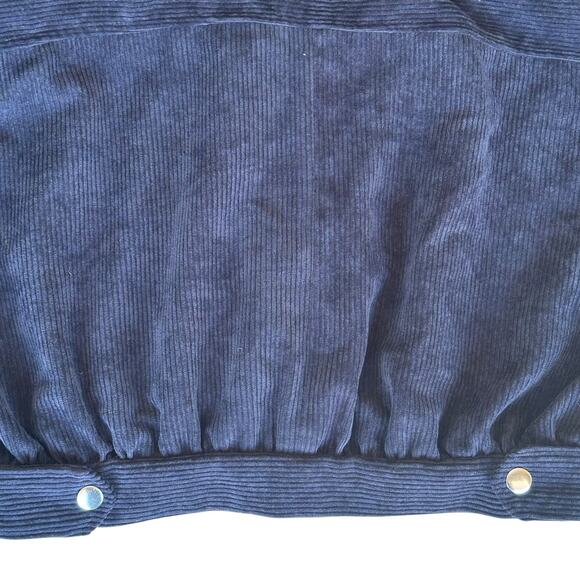 Womens Jacket Size Medium Navy Blue Corduroy Mid
Jacket - Picture 5 of 8